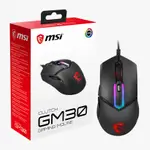 Msi Clutch Gm 30 6200 Dpi Adjustable Omron Switch Symmetrical Design Wired Rgb Gaming Mouse